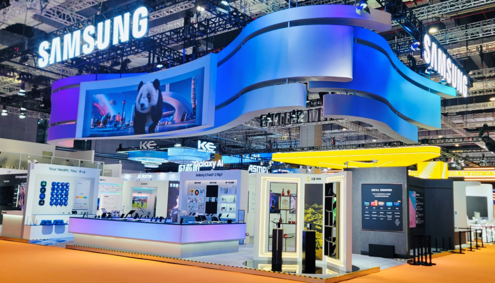 三星Micro RGB色彩技术亮相进博，智绘AI家电新视界