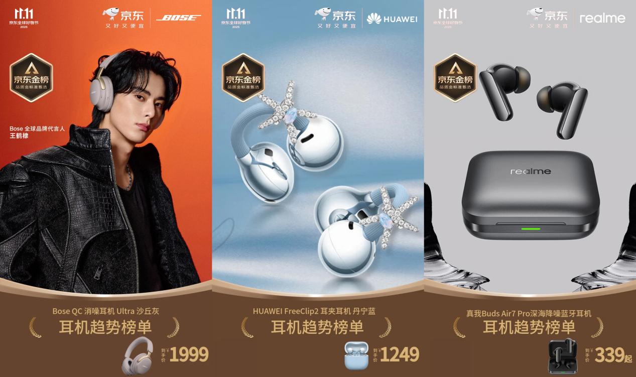 好音质轻松选品质聆听新指南 京东11.11发布耳机、音箱实力榜单