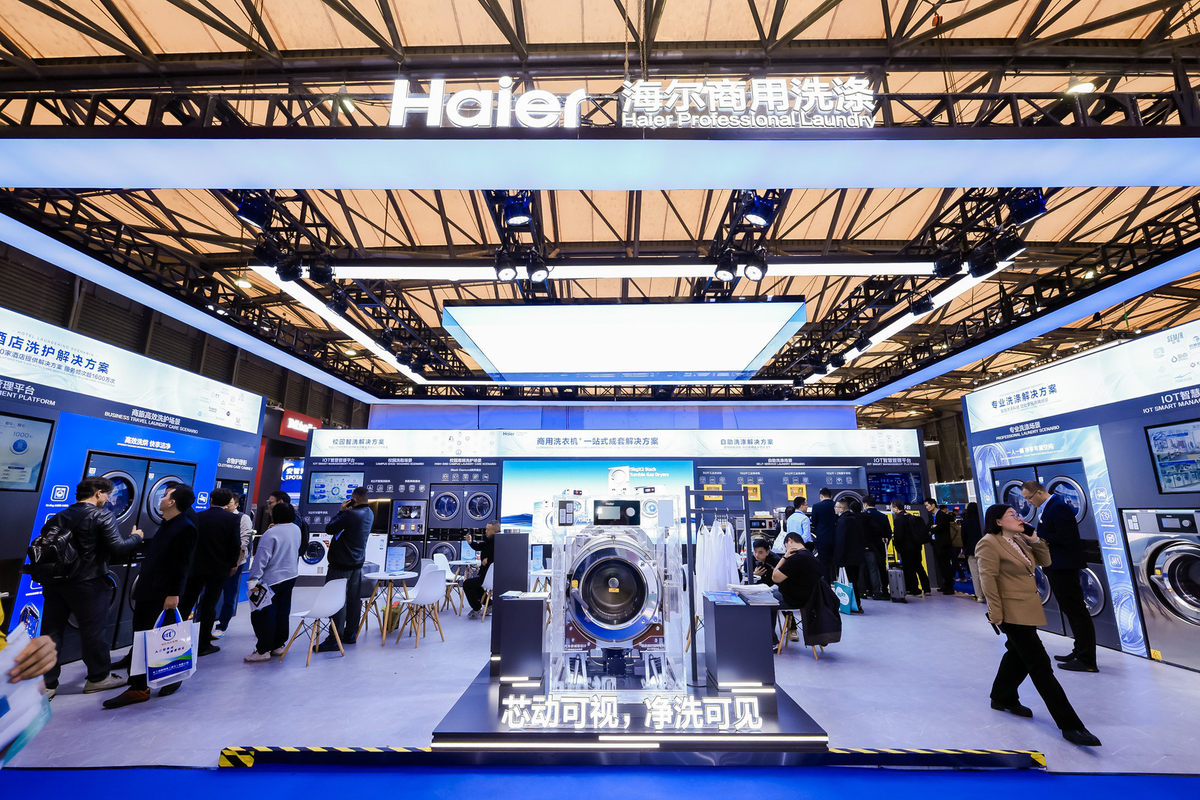 30000次稳定运行!海尔商用洗衣机:机器耐用才是真省钱