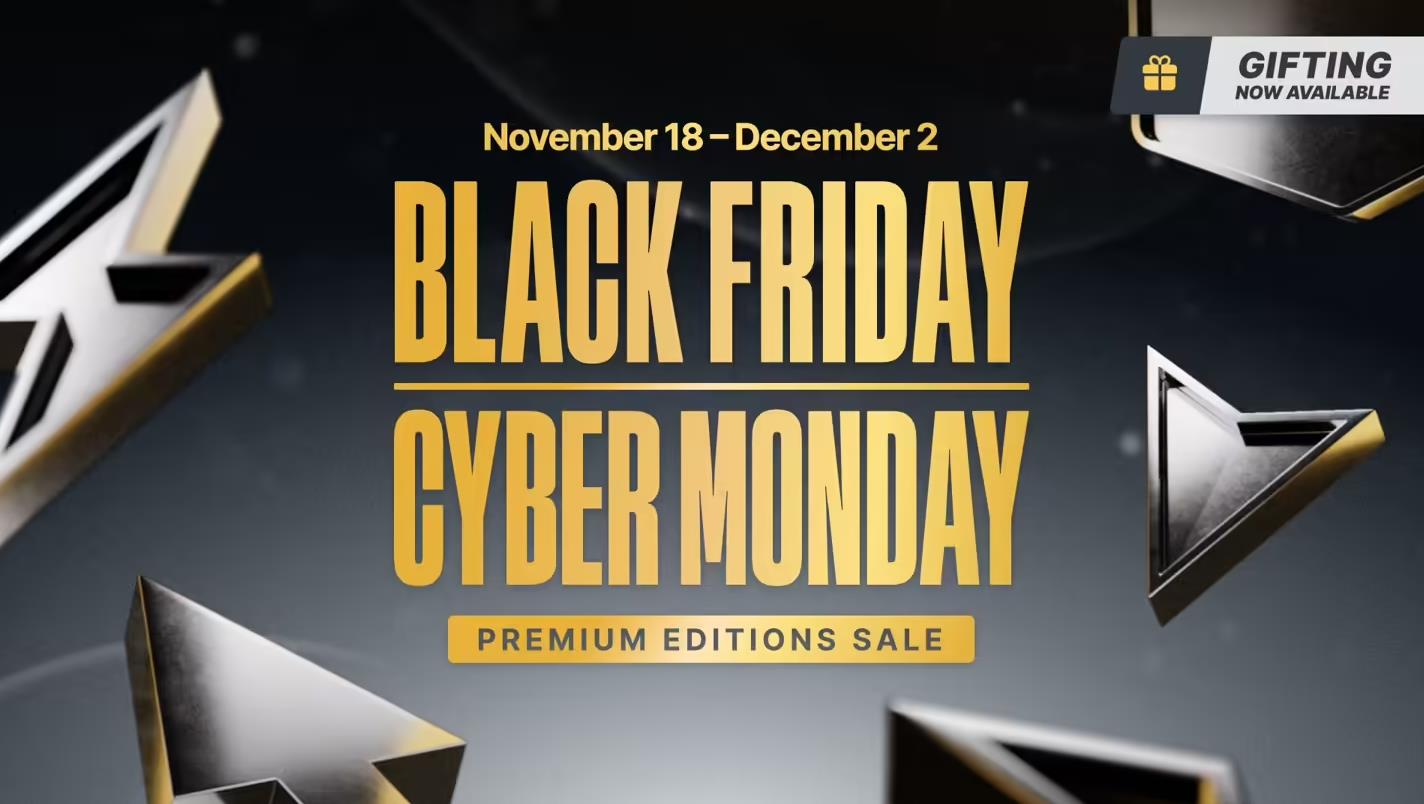 ‌Epic商城黑五促销开启 多款豪华版游戏最高直降80%