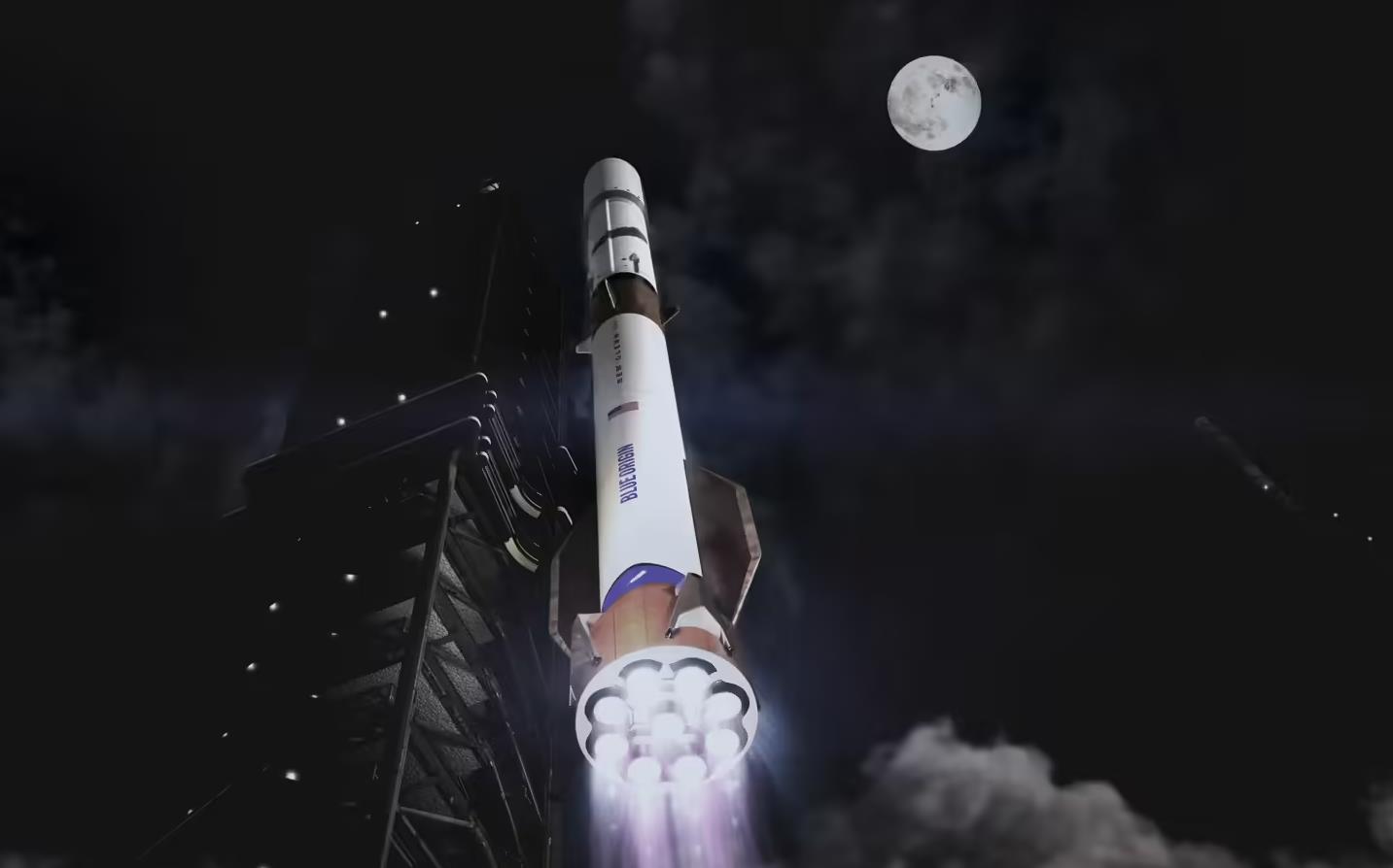 ‌蓝色起源推出9×4超重型火箭 新格伦运力跃升至70吨级