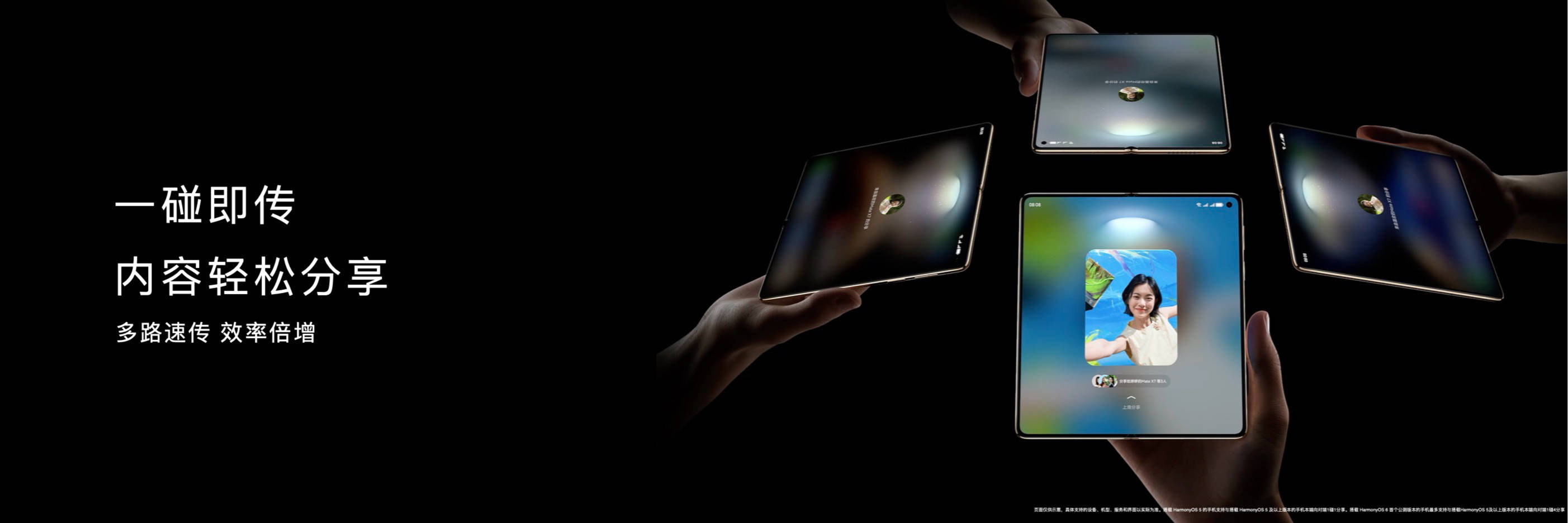 让视野重新被丈量，HUAWEI Mate X7与HarmonyOS 6一起让世界尽在手中！