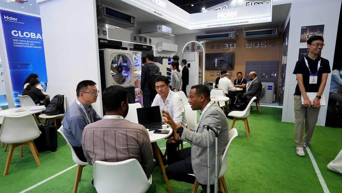 破解中东高温难题！海尔智慧楼宇亮相迪拜BIG 5展会