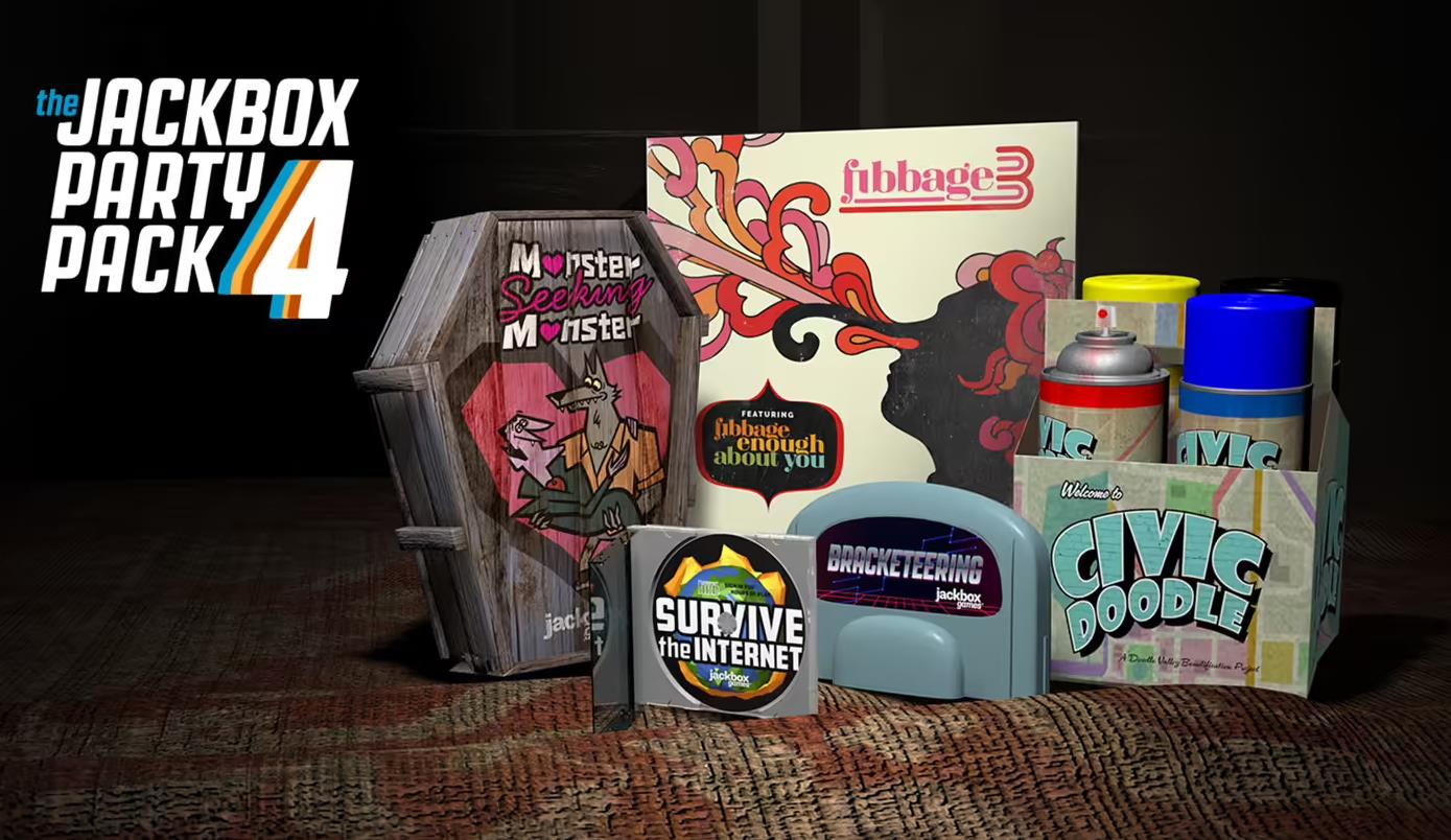 ‌Epic喜加二：本周免费送出《Jackbox Party Pack 4》与《黑暗侦探》