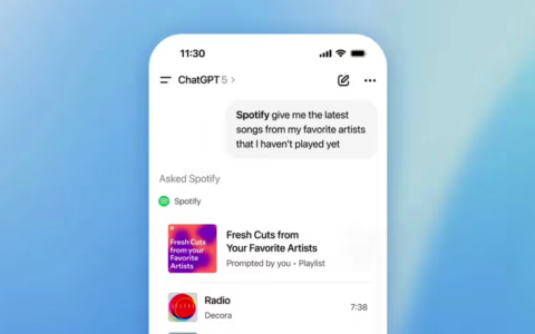 OpenAI ：苹果 Apple Music 即将与 ChatGPT 集成