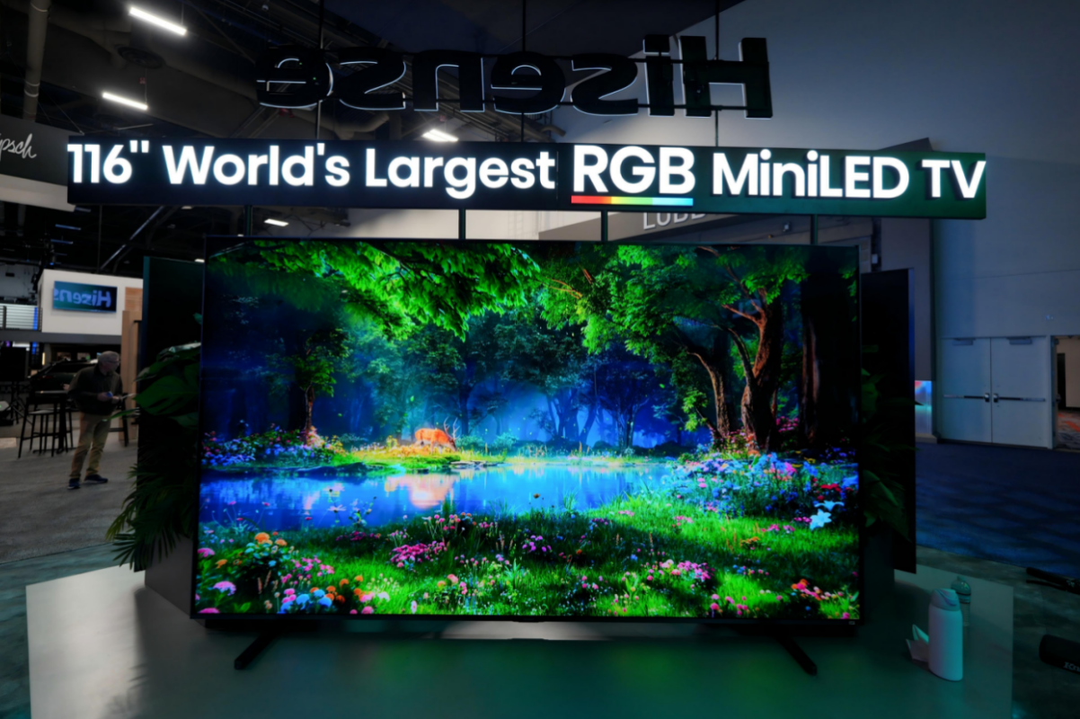 CES2026大赢家!全新一代海信RGB-Mini LED电视UX狂揽17项国际大奖