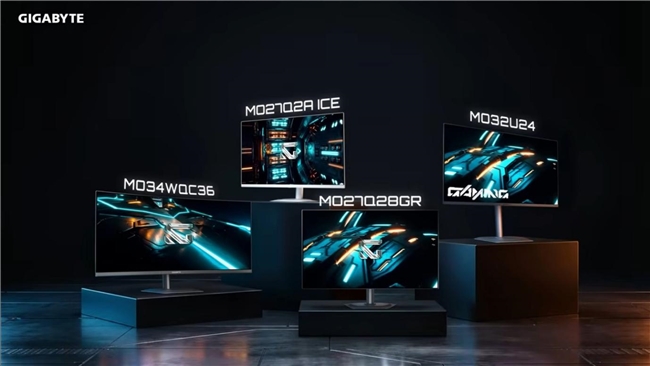 技嘉 CES 2026 发布四款全新 OLED 电竞显示器,独家画质调校技术定义视觉新巅峰
