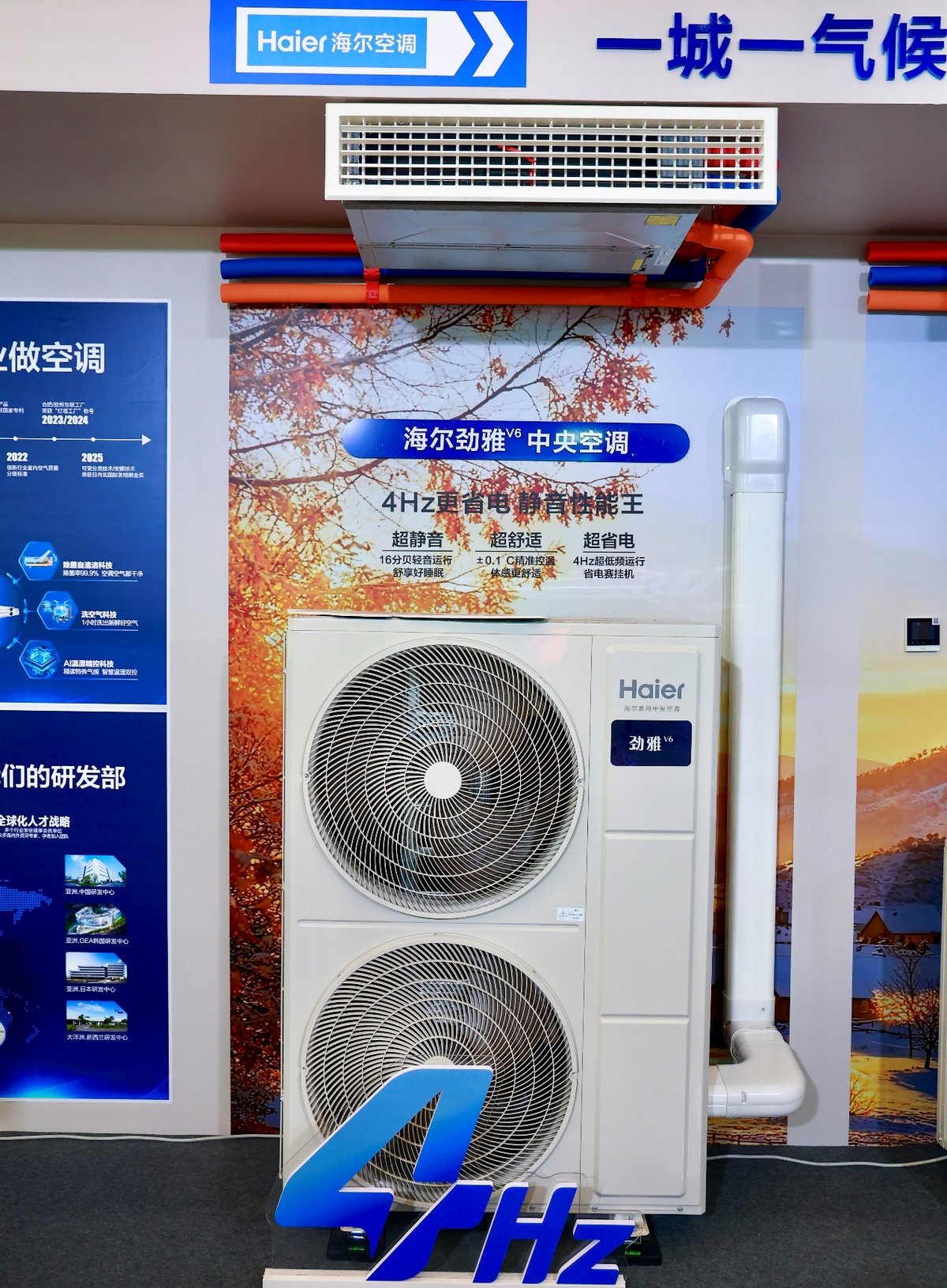 专为寒冬定制！海尔首发聪明风、性能王等AI空调
