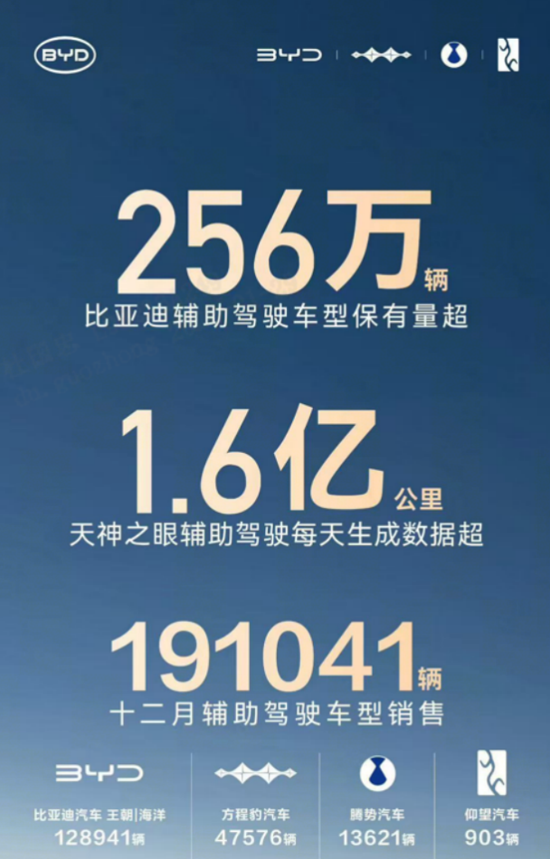 比亚迪2025年新能源车销量再创新高,海外破百万助推增长