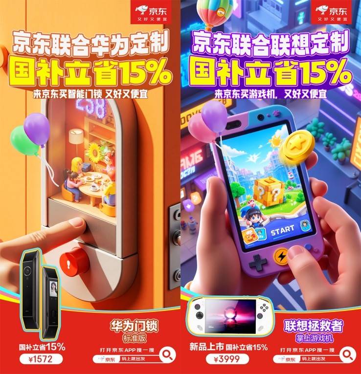 京东心动购物季正在进行时！数码大牌产品享国家补贴15% 