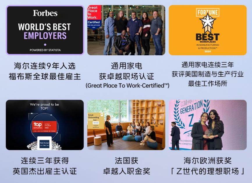海尔智家ESG再获“包容性雇主标准银级认证”