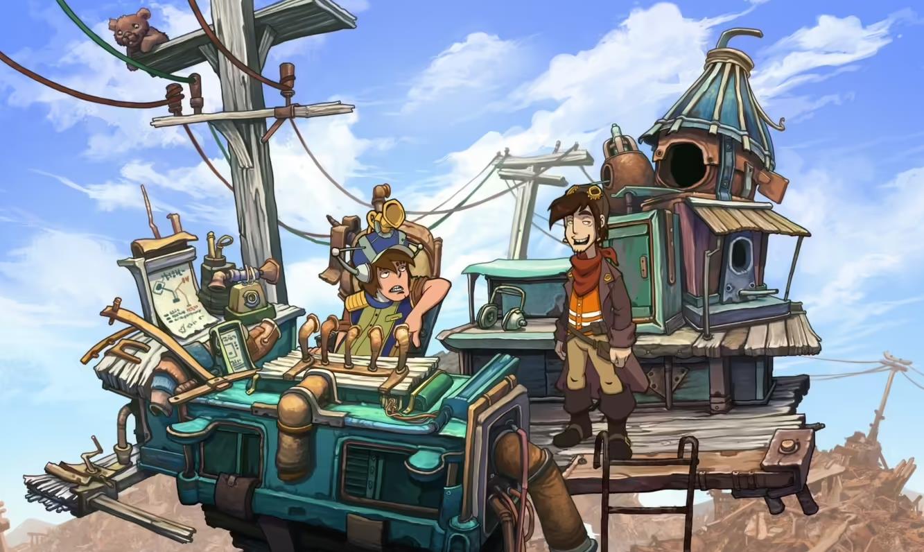 Steam喜加一:经典冒险游戏《Deponia》免费领取