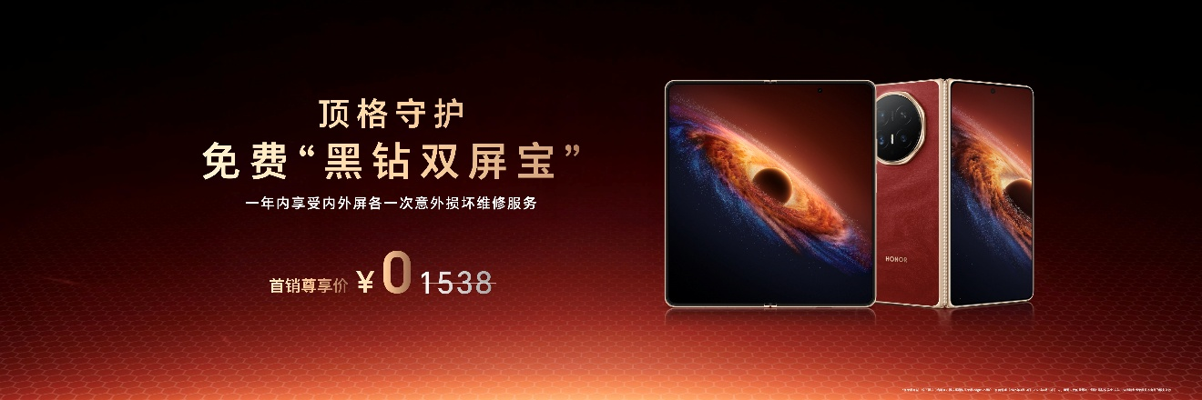 跨代领先全满贯折叠旗舰正式发布,荣耀Magic V6售价8999元起