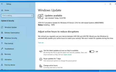 微软推送 Win10 三月安全更新：修复卡死、更新证书、提升部分显卡稳定性等