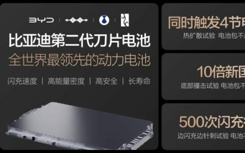 不仅充得快，更要用得久，比亚迪二代刀片电池破解快充悖论