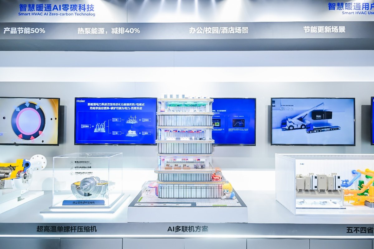 海尔智家AWE展示绿色消费新成果