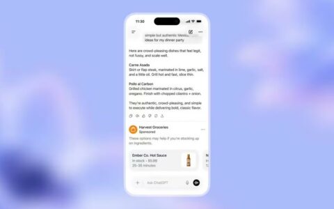 OpenAI澄清ChatGPT广告暂不全球推广