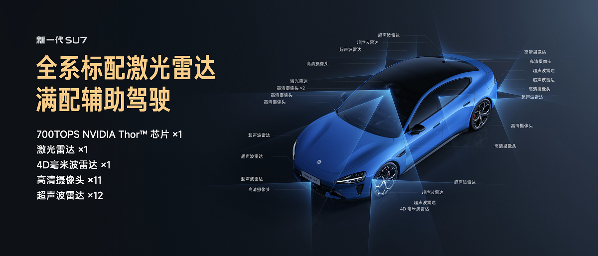 新一代小米SU7正式发布,21.99万起重塑“新一代驾驶者之车”
