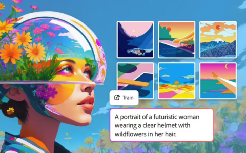 Adobe FireFly 可使用自己的画作训练 AI 模型  确保风格一致性