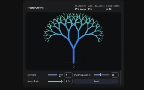 谷歌 Gemini AI 解锁新技能：生成交互式图表和 3D 模型