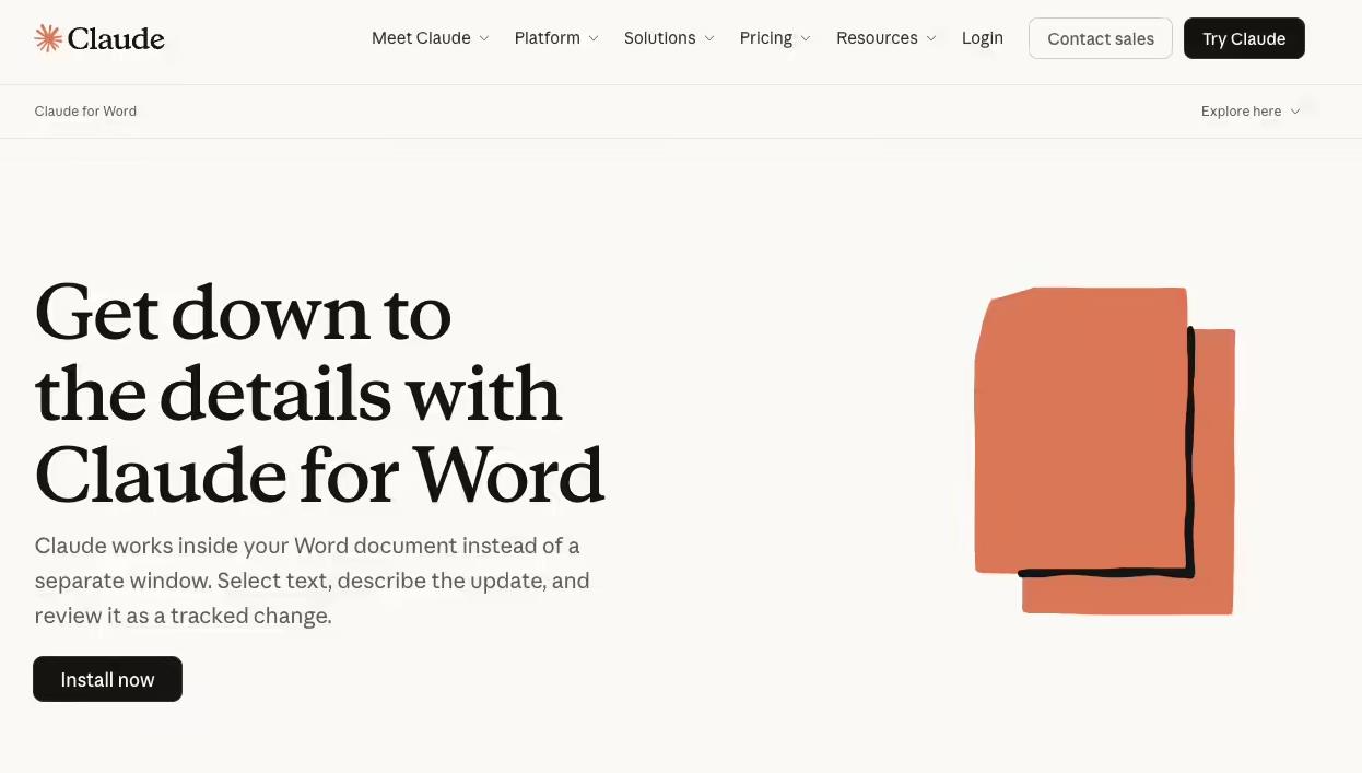 Anthropic推出Claude for Word测试版，专为律师打造“高效助理”