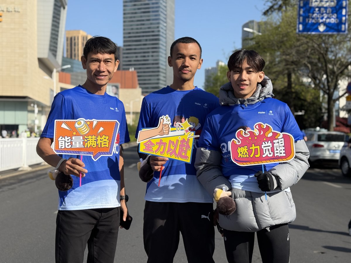 3000公里跨国奔赴,泰国冠军跑者打卡海尔·2026青岛马拉松