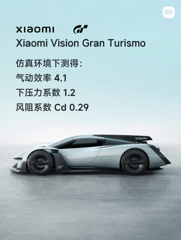 YU7 GT 预告 5 月底上市!Xiaomi Vision Gran Turismo 北京车展惊艳亮相