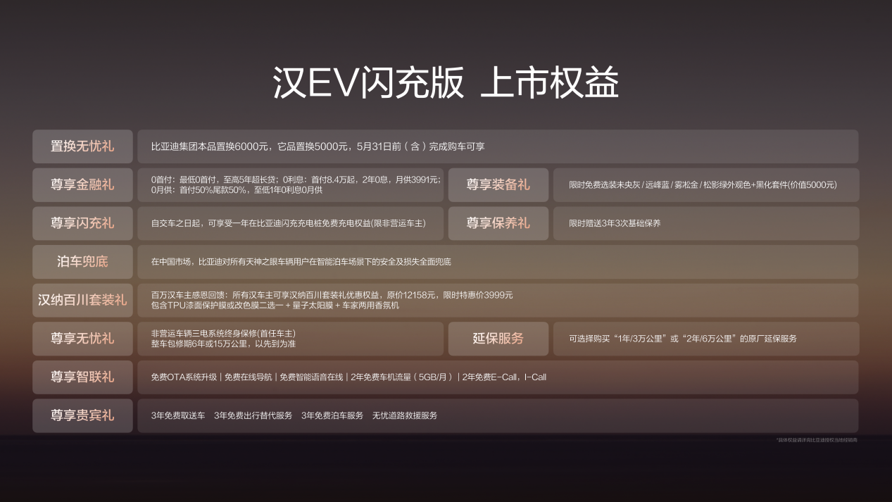 汉EV闪充版17.98万元起,引领中大型轿车进入闪充时代
