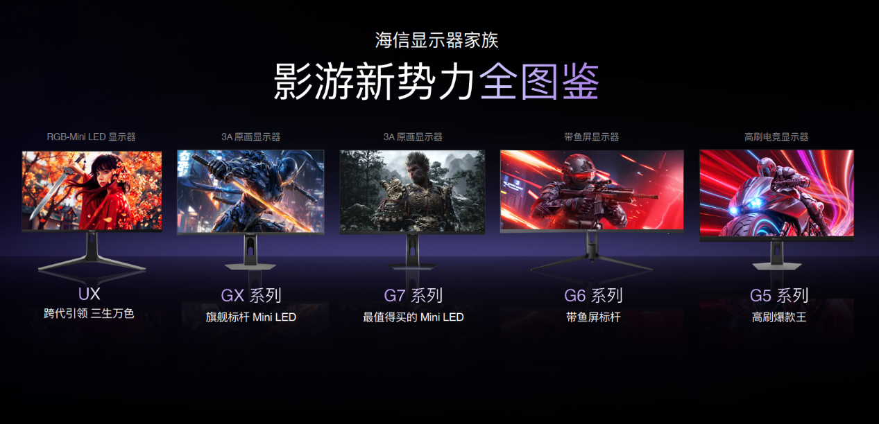 海信&Vidda“非电视”发布会:六大3C潮品齐发,RGB-Mini LED领衔技术下放