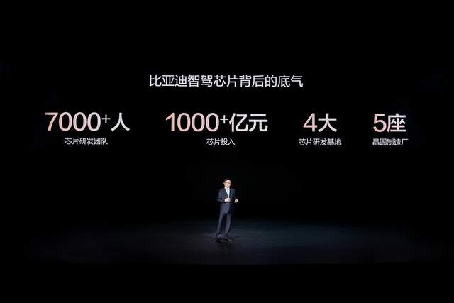 比亚迪重磅发布中国首款4nm制程智驾芯片 布局高等级自动驾驶