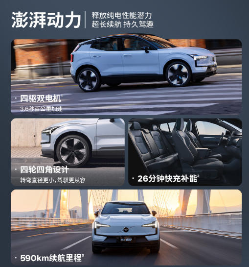 不靠堆料取胜，沃尔沃EX30用北欧设计诠释生活化豪华