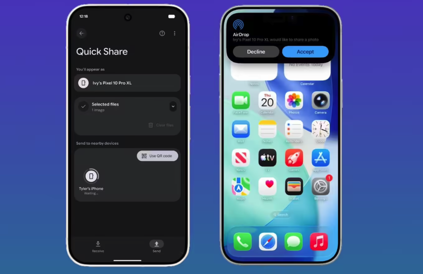 谷歌扩大 Quick Share 与 AirDrop 互传适配范围，覆盖更多安卓机型