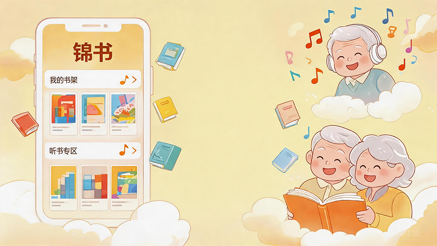 连尚文学“锦书”APP:以数字温情回应银龄阅读“悦”时代