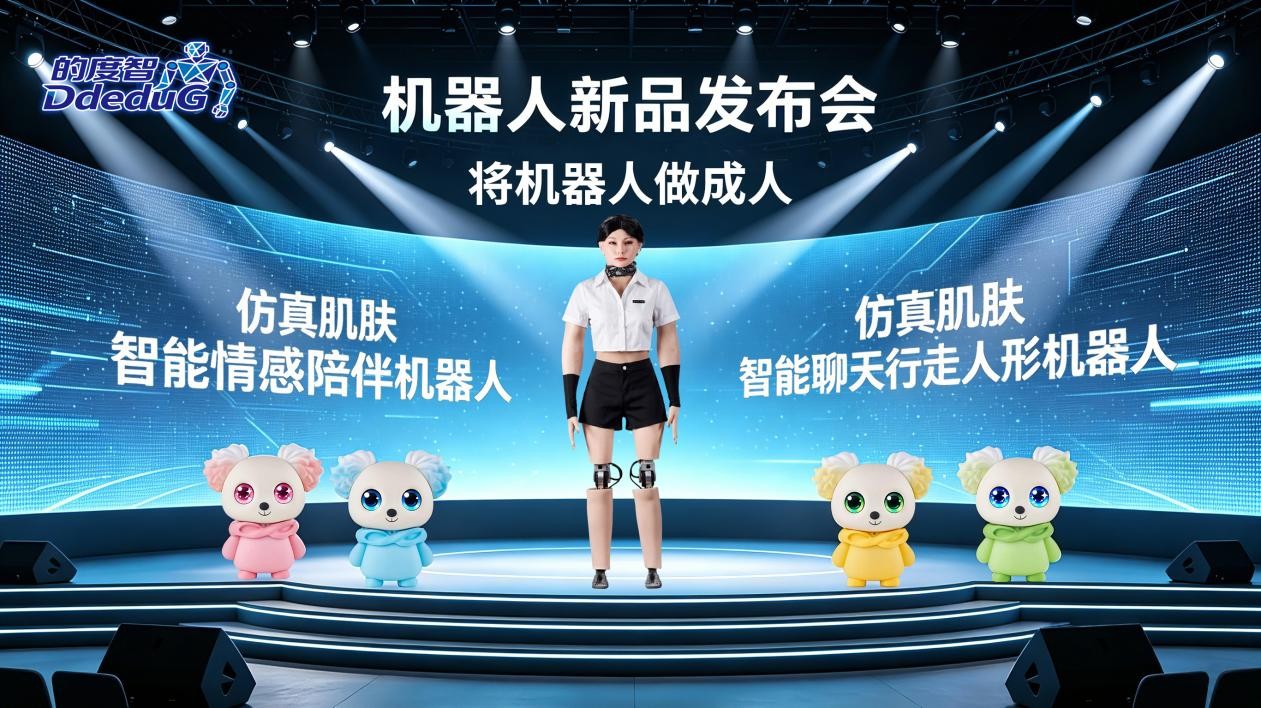 别人造"钢铁侠"，的度智要做"触感派"：用仿真肌肤打开机器人交互的最后一厘米