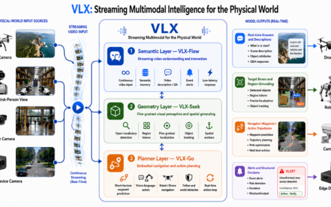 Om AI联汇发布VLX：全球首个面向物理世界的端侧流式多模态模型