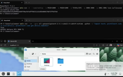 微软宣布 WSL 容器功能正式开放公开预览，无需额外安装 Docker