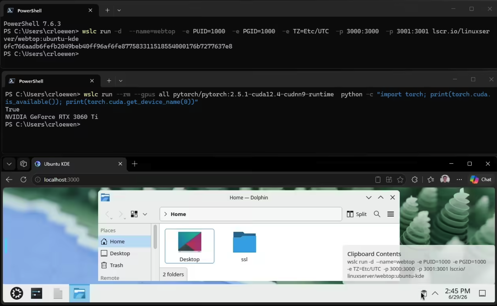 微软宣布 WSL 容器功能正式开放公开预览，无需额外安装 Docker