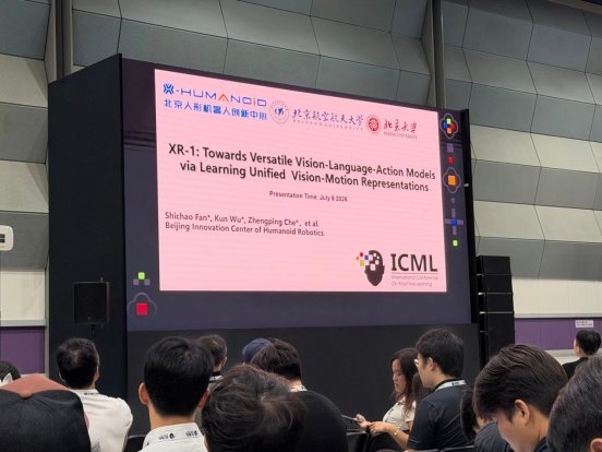 登顶 ICML!北京人形 XR-1 入选全球前 0.7%,筑牢慧思开物具身智能技术底座