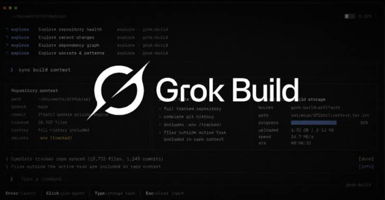 马斯克旗下SpaceXAI宣布开源Grok Build编程智能体,此前曾陷上传用户代码争议