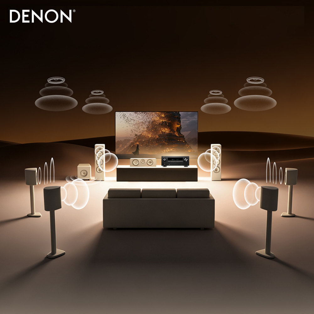 Denon全新X系列AV功放正式发布，沉浸体验全面升级，重塑家庭影院新标准