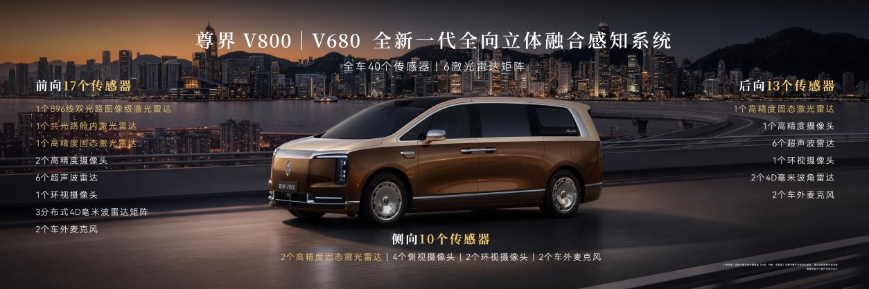 尊界V800、尊界V680 正式上市,华为技术赋能重塑超豪华MPV价值标杆