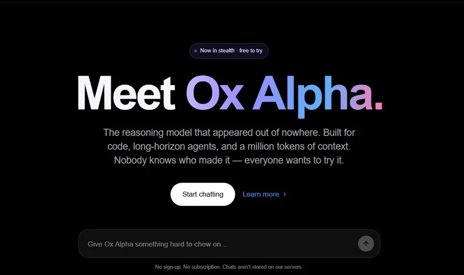 匿名模型Ox Alpha登顶OpenRouter榜单，日调用量破4万亿Token