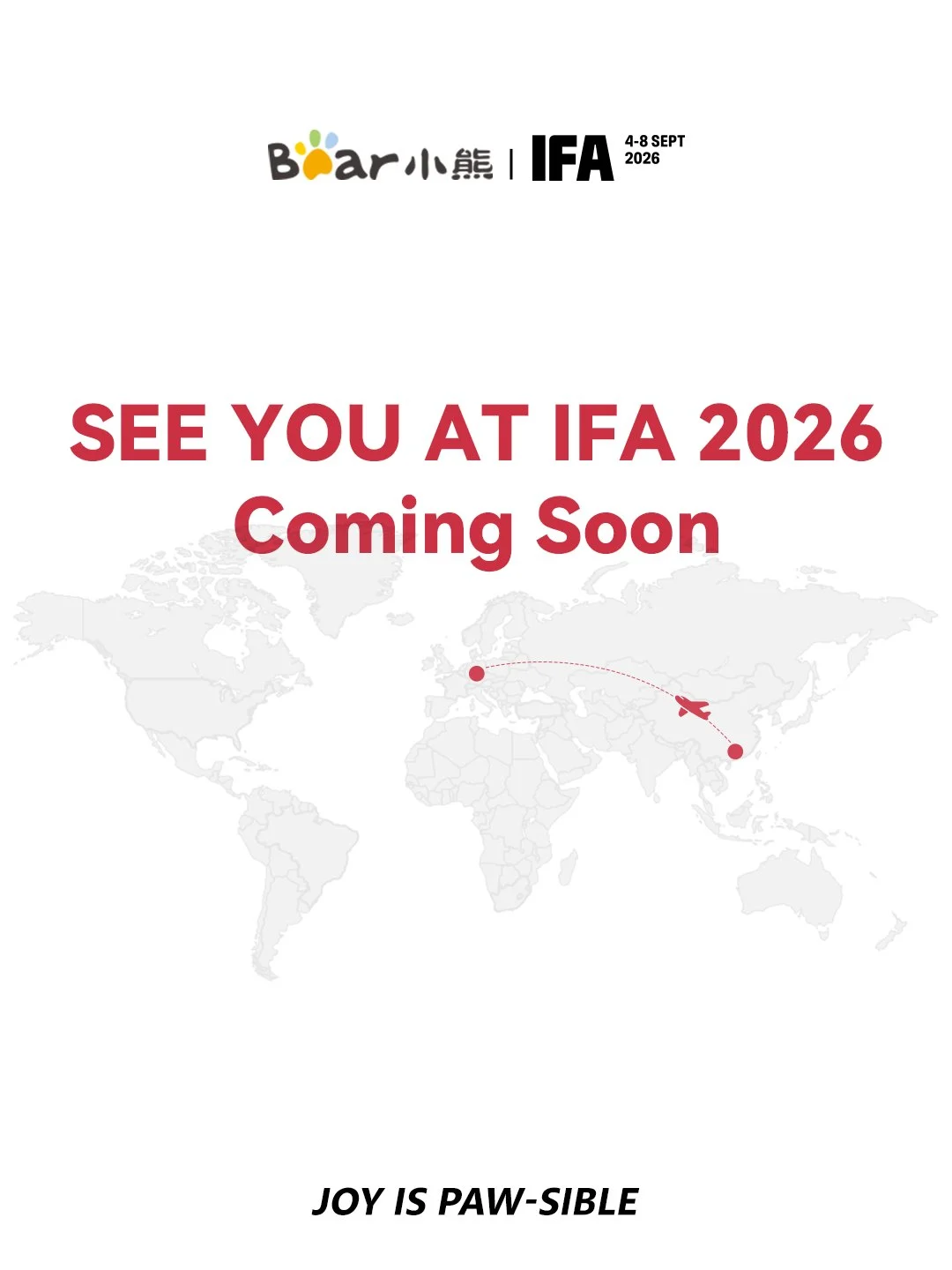 欧洲用户偏爱什么样的小家电?小熊电器IFA2026现场见分晓