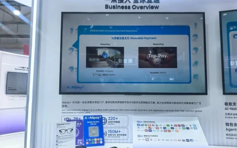 看一下就能付！华为AI眼镜联合Alipay+首发“看一下支付”体验