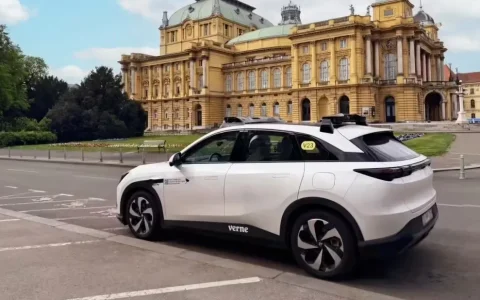欧洲首个全无人Robotaxi载客测试在萨格勒布启动