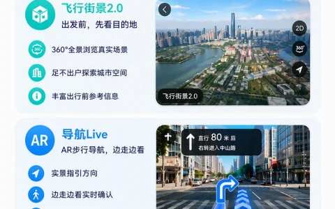 高德地图鸿蒙版升级！扫街榜2026、飞行街景2.0，开启多维出行体验