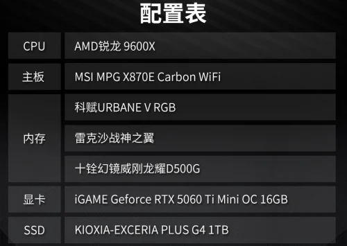 DDR5‑6000 内存选购推荐,科赋URBANE V值得入手