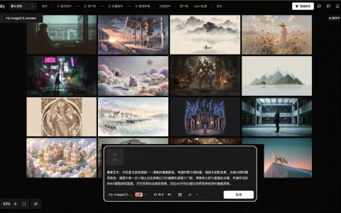 WorkRally 首发接入Hy Image3.5 preview，为专业影视创作开放两周免费体验
