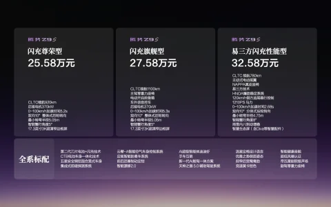 科技豪华智能轿车腾势Z9S正式上市，纯电续航1100km