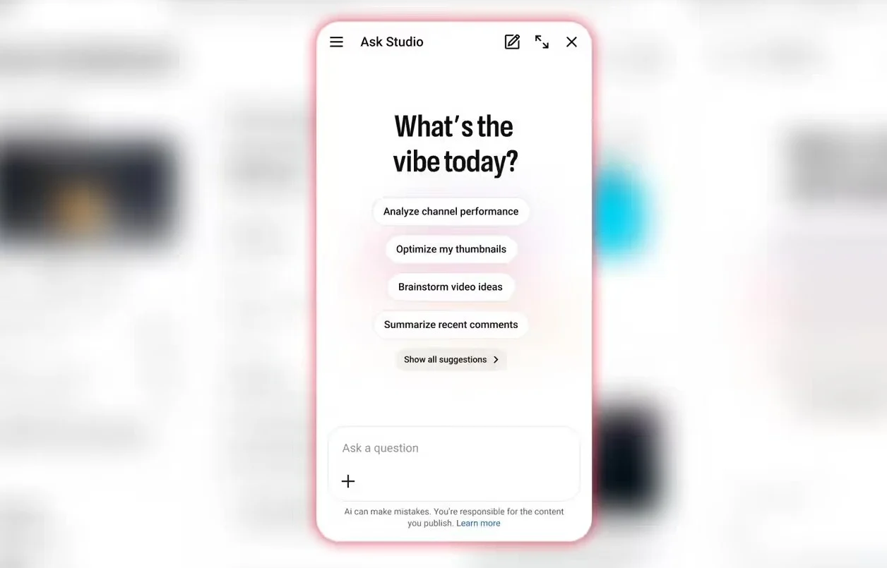 YouTube升级AI创作工具，帮创作者让老视频再获关注
